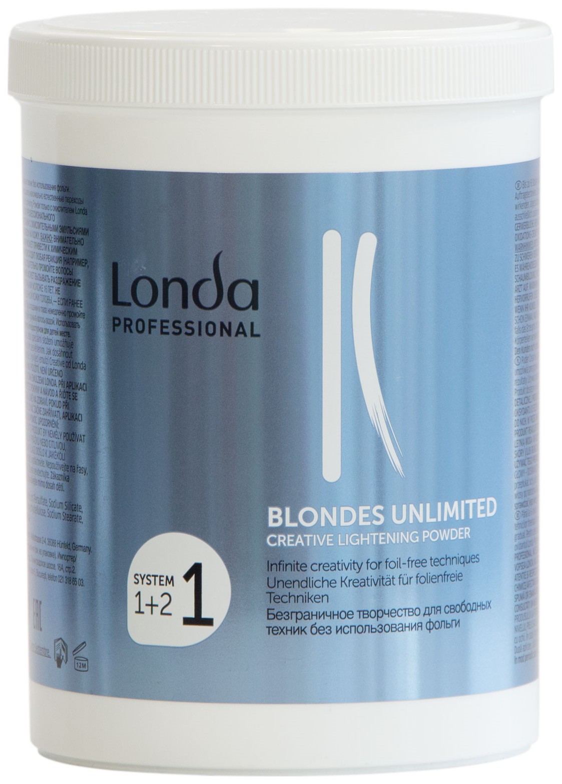 Осветлитель Londa Professional Blondes Unlimited Creative Lightening Powder 400 г revlon professional magnet blondes осветляющий безаммиачный крем ultimate soft lightener cream 60 мл
