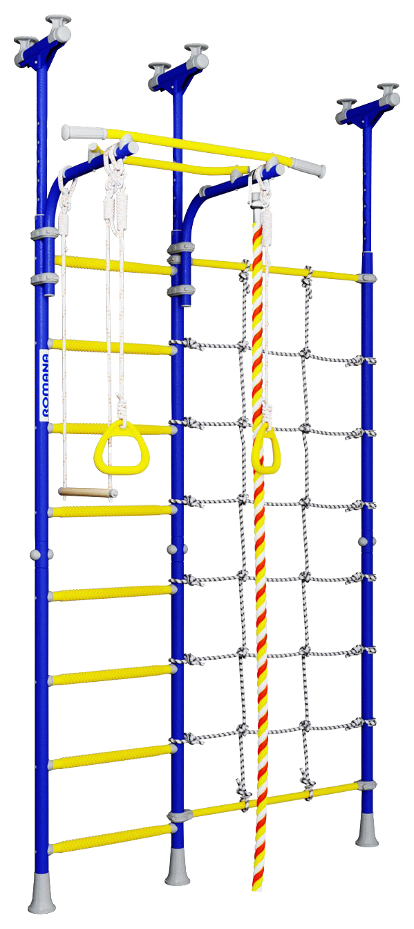 фото Шведская стенка romana карусель r3 синий