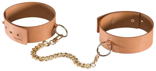 фото Кандалы bijoux indiscrets maze knee cuffs бежевый