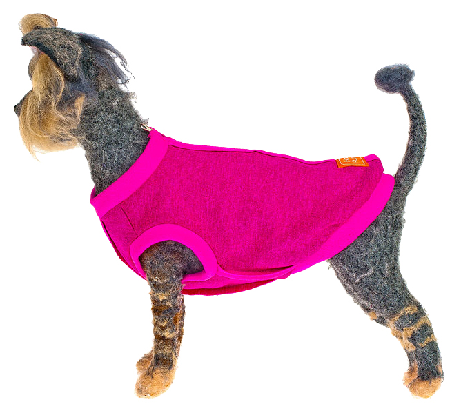 фото Толстовка для собак happy puppy спорт, женский, розовый, xl