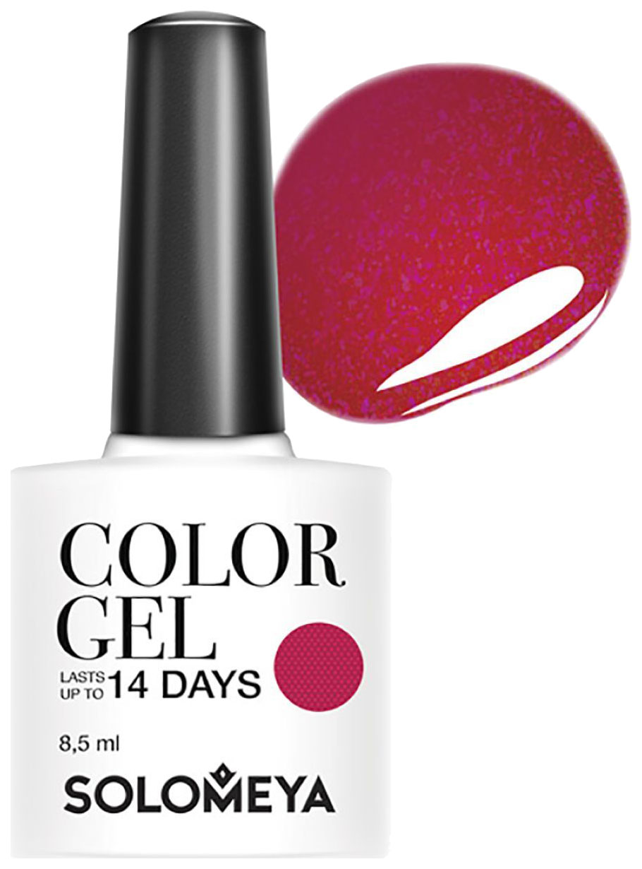 фото Гель-лак для ногтей solomeya color gel коктейль