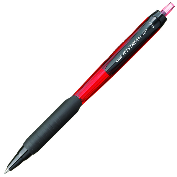 фото Ручка шариковая uni jetstream sxn-101, красная, 0,5 мм, 1 шт. uni mitsubishi pencil