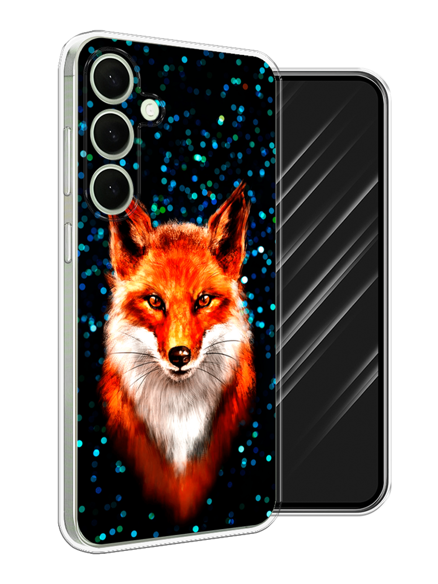 

Чехол Awog на Samsung Galaxy S25 Plus "Волшебная лиса", Оранжевый;черный;белый, 2110450-1