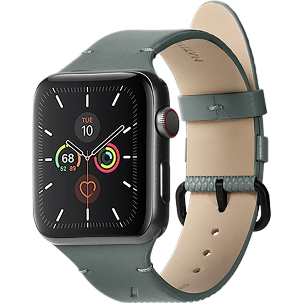 Ремешок для умных часов Native Union Classic Strap для Apple Watch 38/40 мм, зеленый