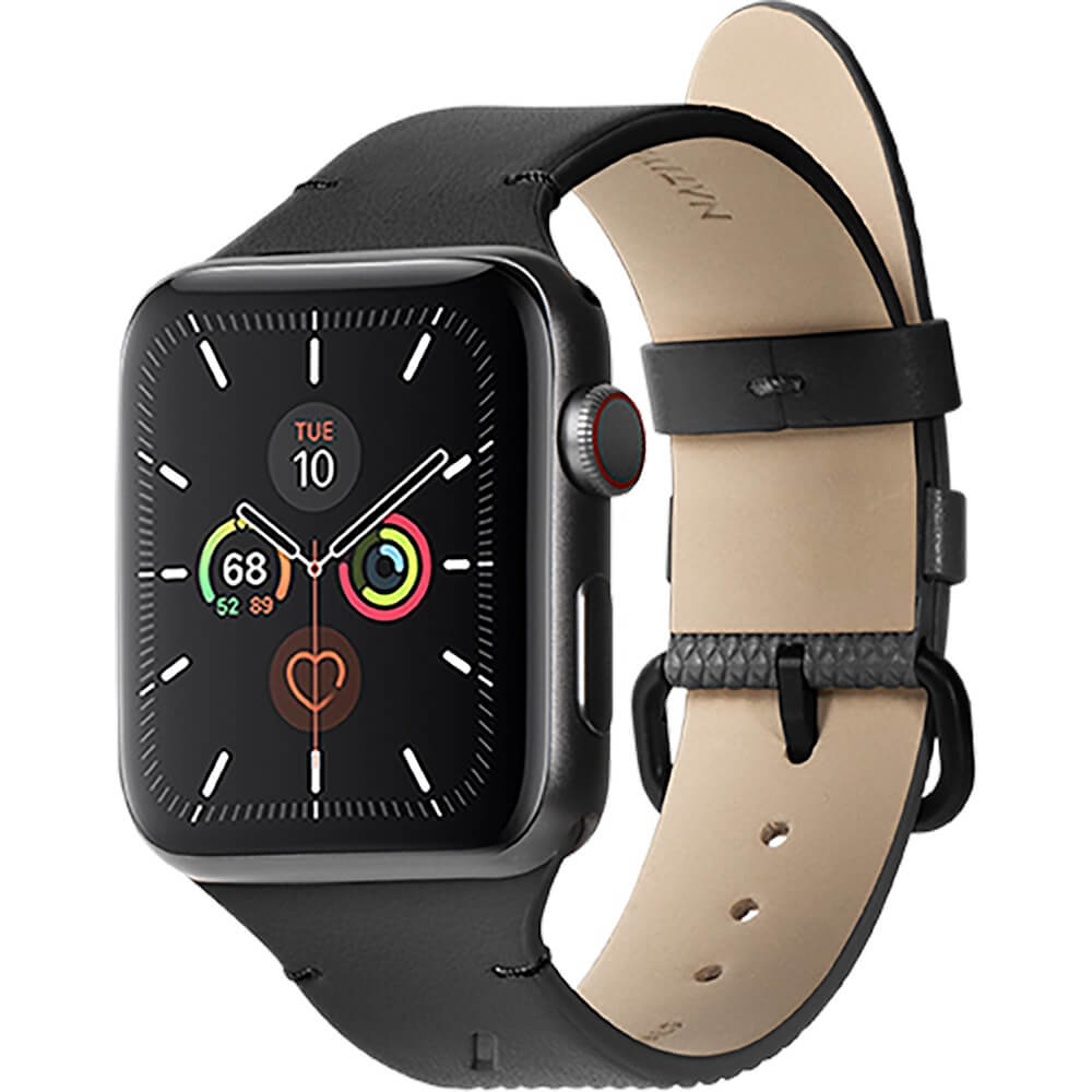 Ремешок для умных часов Native Union Classic Strap для Apple Watch 38/40 мм, черный