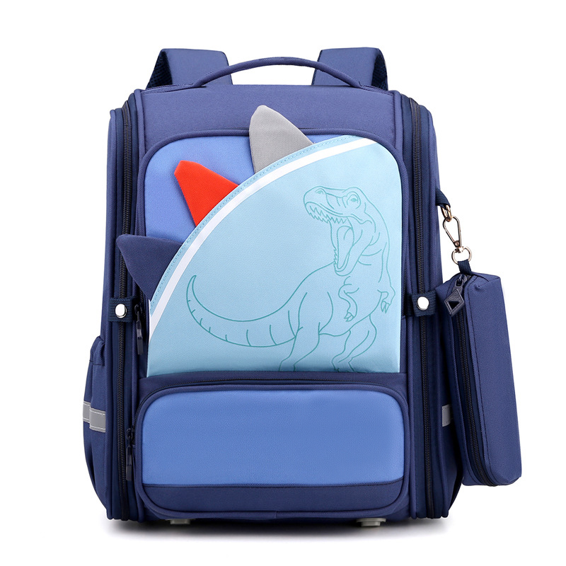 Рюкзак MiBackpack школьный для мальчиков подростков с пеналом синий рюкзак школьный для подростков ортопедический space cat