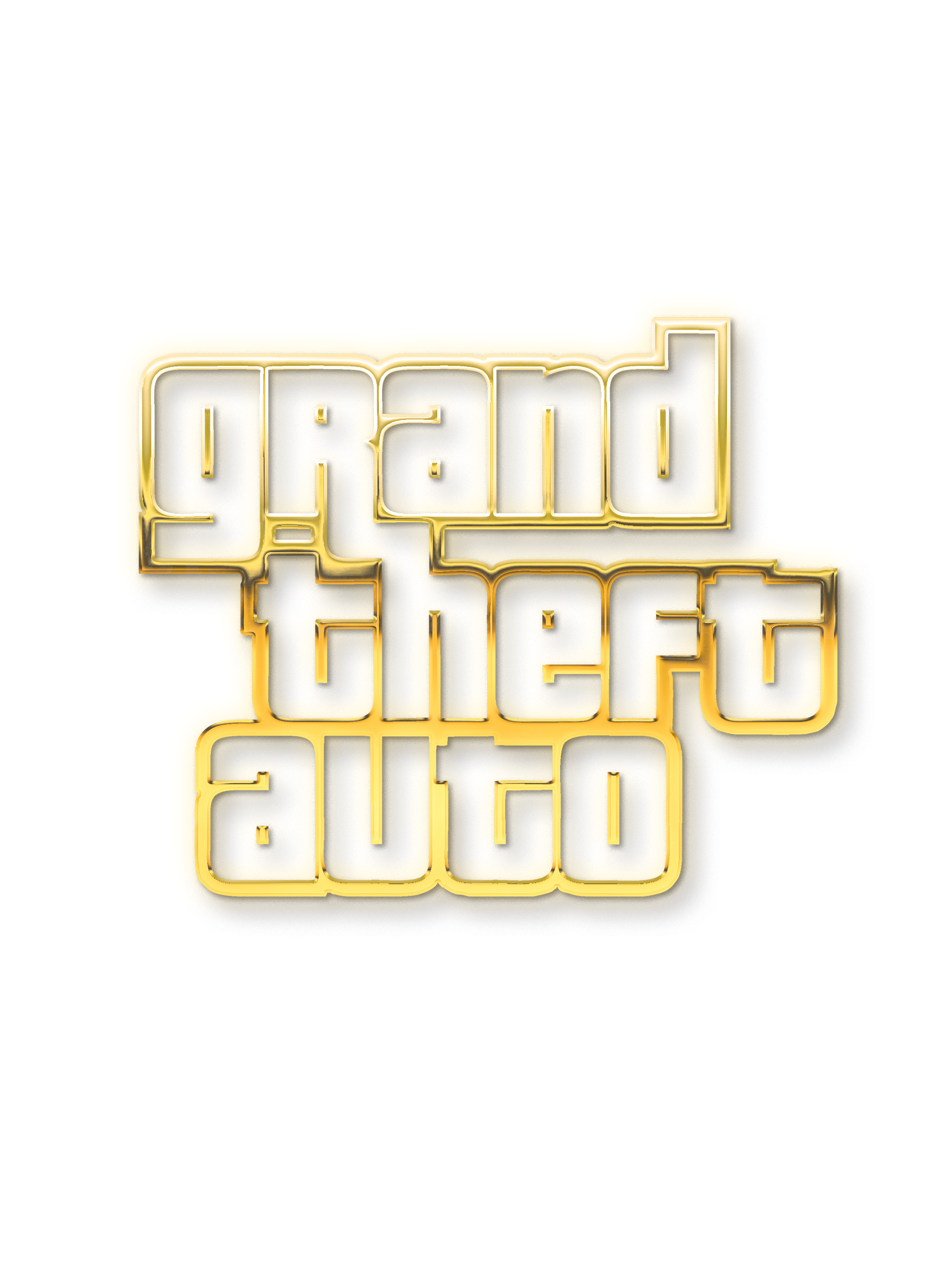 

Наклейка металлическая Silver&Golden Sticker KstG33079 GTA, Наклейки