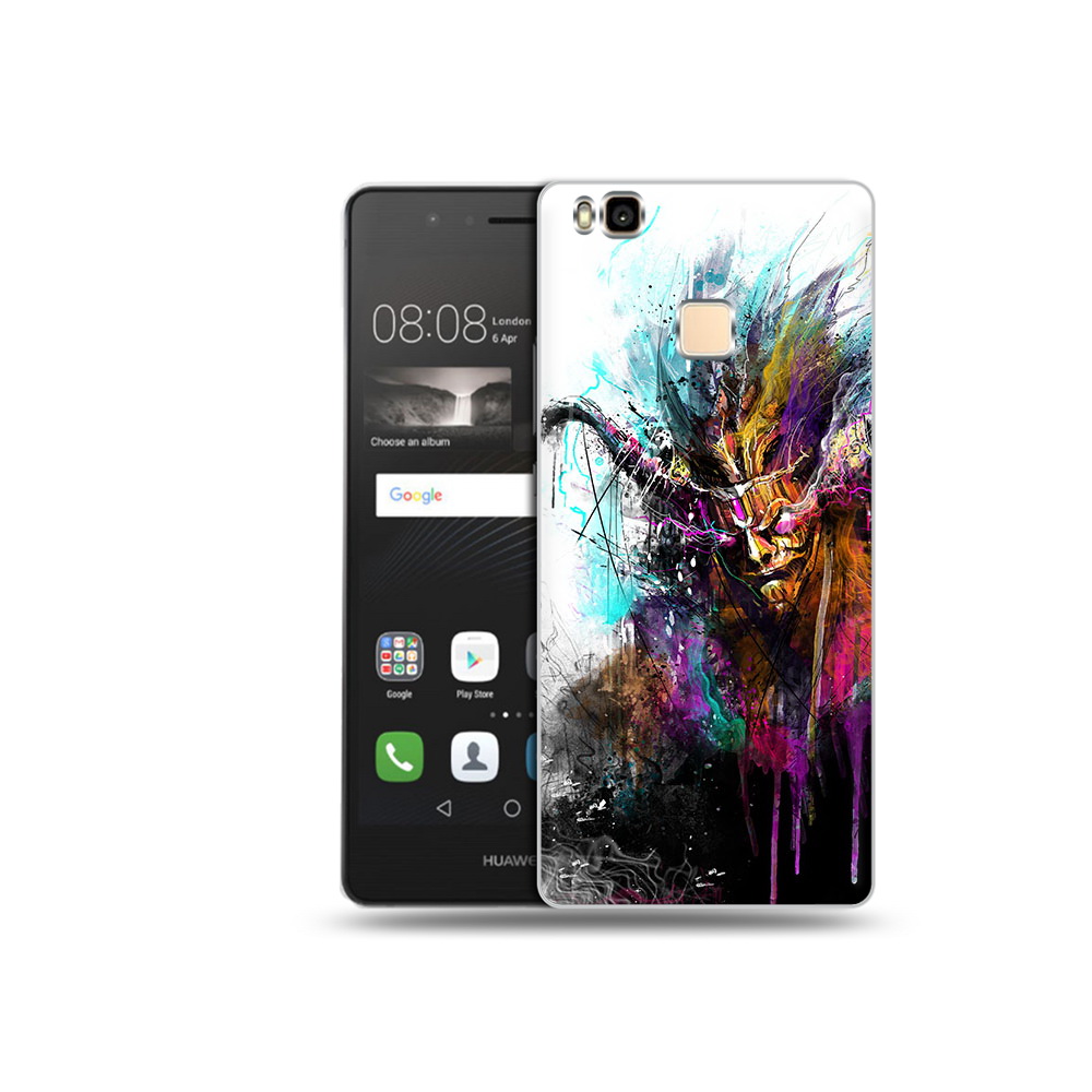 Чехол MyPads Tocco для Huawei P9 Lite яркий дьявол (PT74547.57.709)