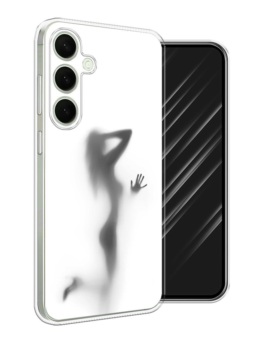 

Чехол Awog на Samsung Galaxy S25 Plus "Стекло в душе", Белый;серый;черный, 2110450-1