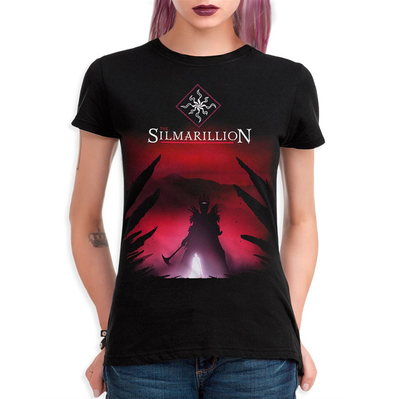 

Футболка женская Dream Shirts Сильмариллион Женская61 черная 3XL, Сильмариллион Женская61