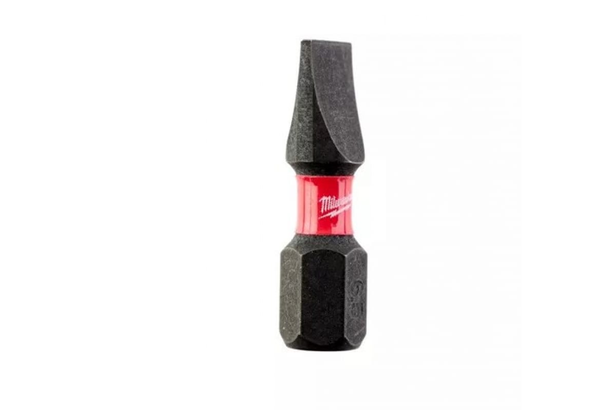 

Насадка Milwaukee SHOCKWAVE SL1.2x6.5 25 мм 2 штуки, 4932430903