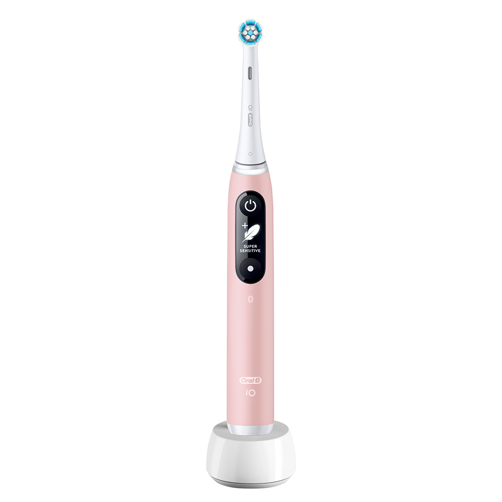 

Электрическая зубная щетка Oral-B iO Series 6 розовый, iO Series 6