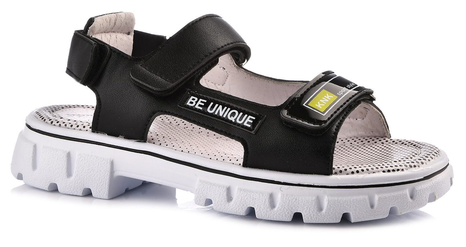 Kenka girls sandals, size 38, black LSU_23-07