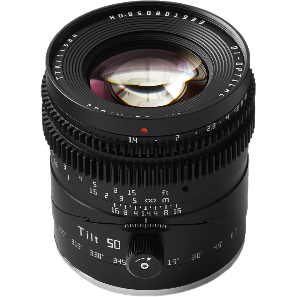 Объектив TTArtisan Tilt 50mm F1.4 Z-mount (30222)