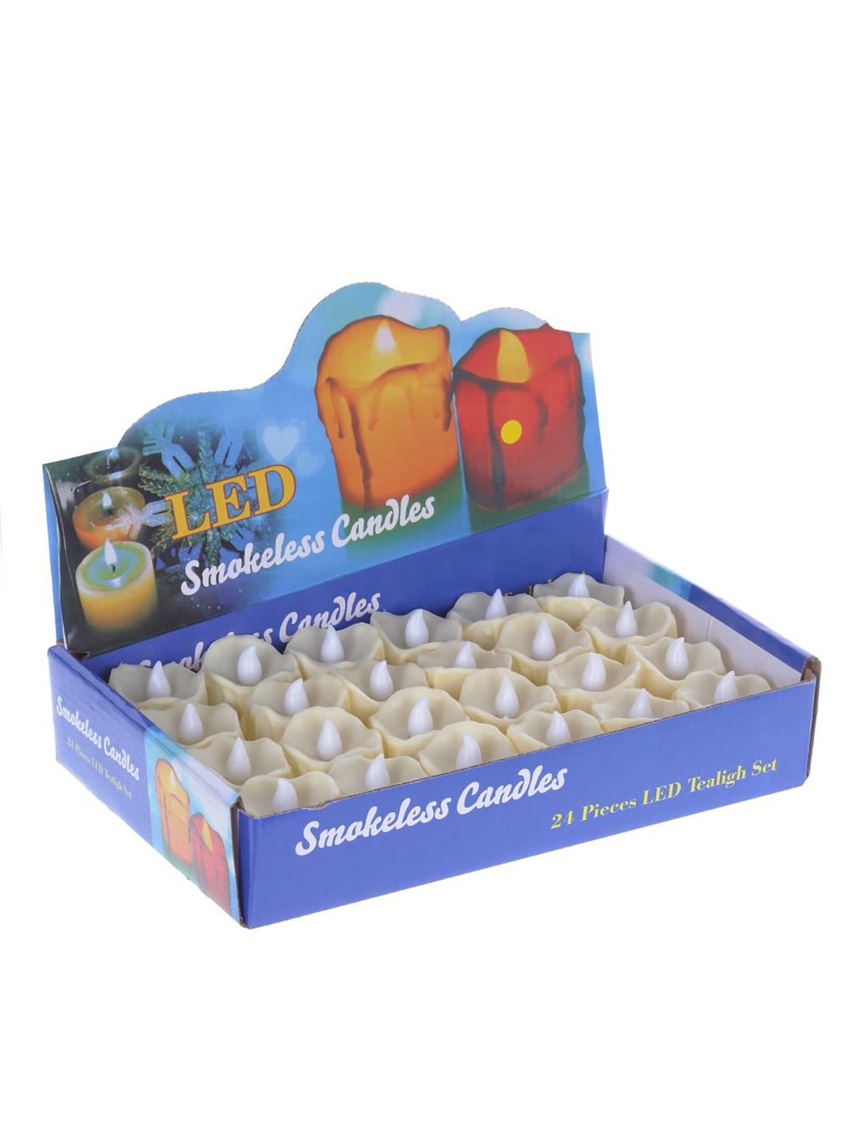 

Свечи светодиоидные Remecoclub 5 см 726733 на батарейках 3xLR54