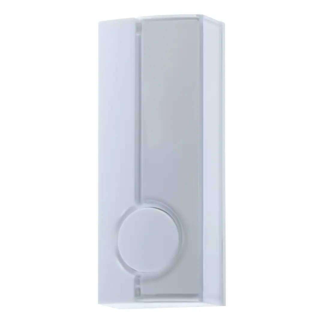 кнопка для дверного звонка проводная эра белый Кнопка для дверного звонка проводная Zamel PDJ-213/P с подсветкой цвет белый