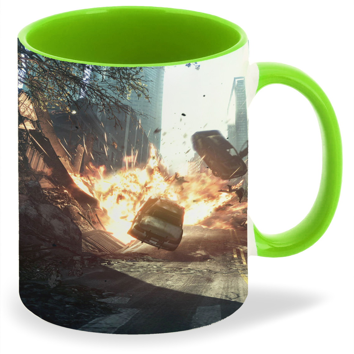 

Кружка CoolPodarok crysis Взрыв Автомобили Разруха, crysis Взрыв Автомобили Разруха