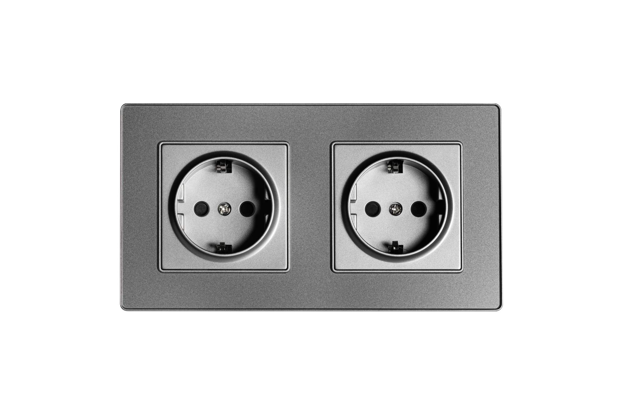 фото Розетка двойная bracket m2g 157 eu socket grey