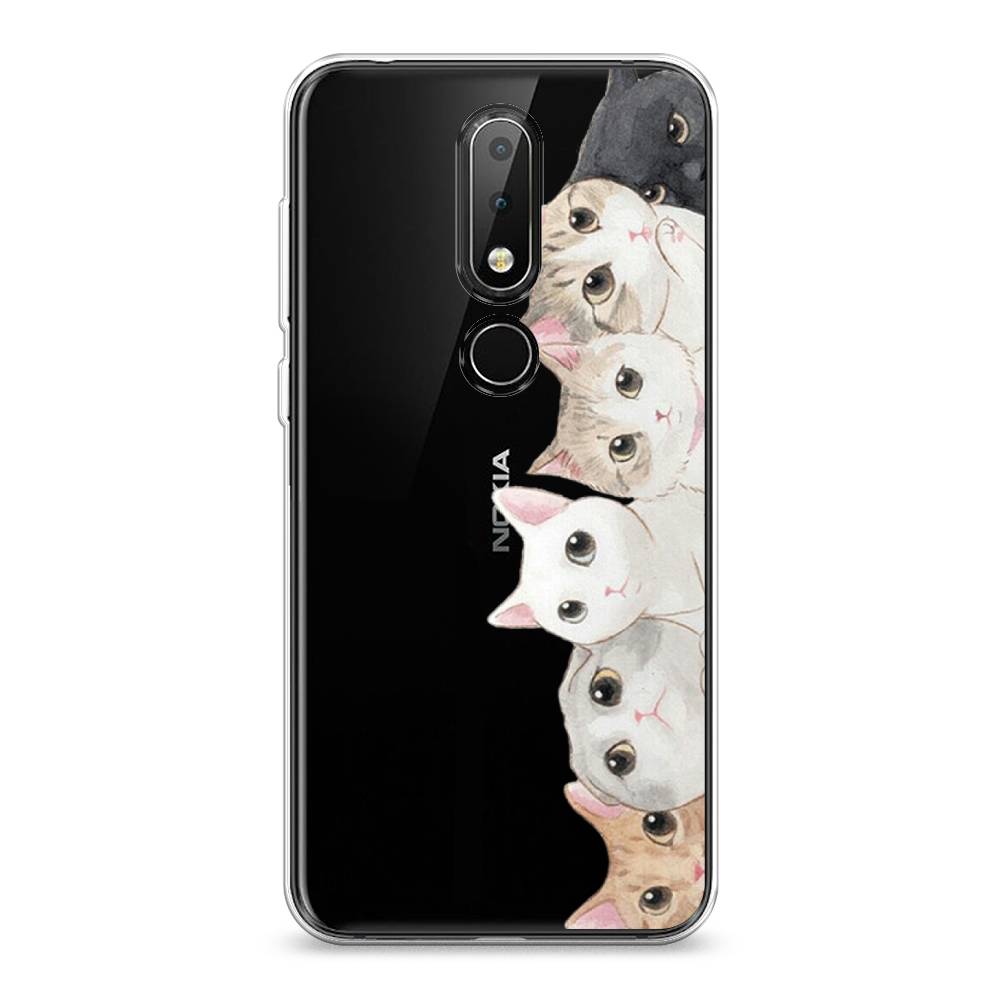 

Чехол Awog "Котики" для Nokia 6.1 Plus