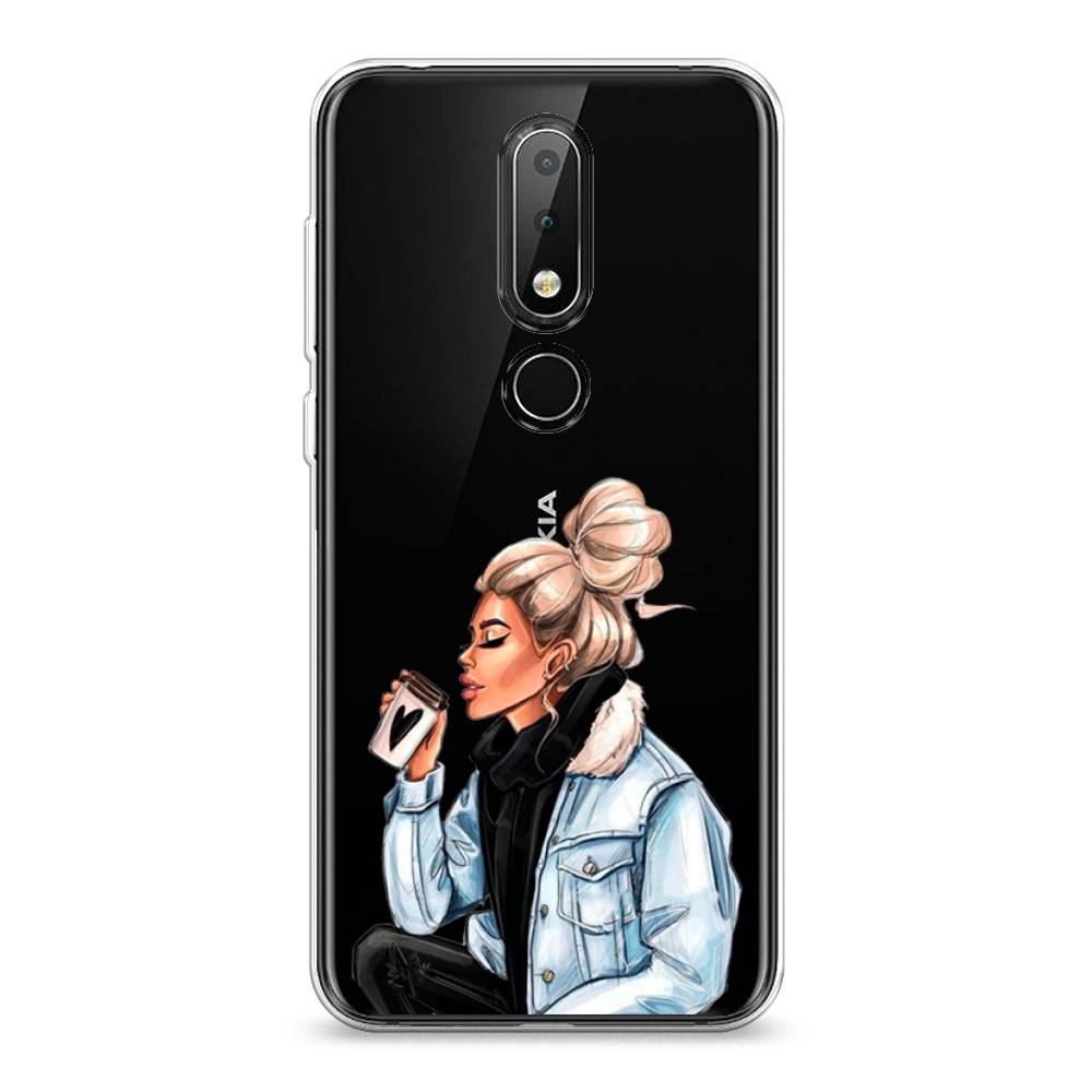 

Чехол Awog на Nokia 6.1 Plus / Нокиа 6.1 Plus "Cute girl", Коричневый;бежевый, 121850-7