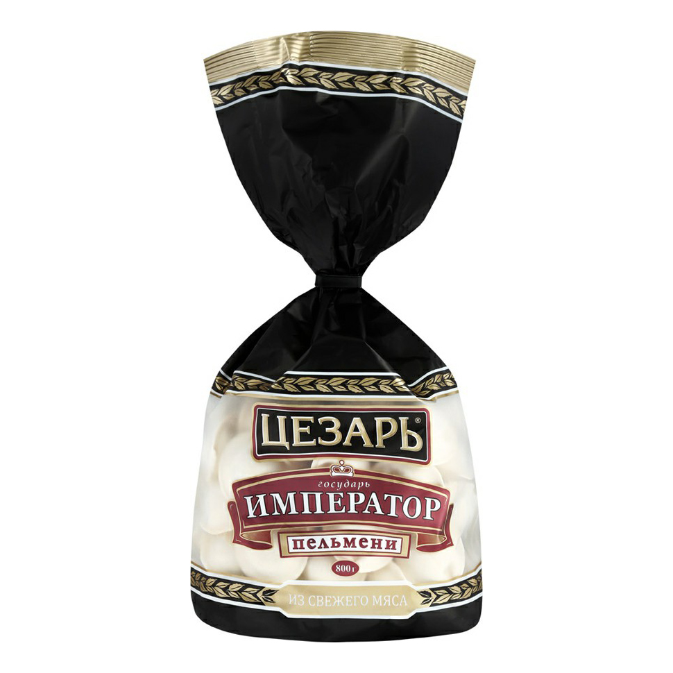 

Пельмени Цезарь Император с мясом 800 г