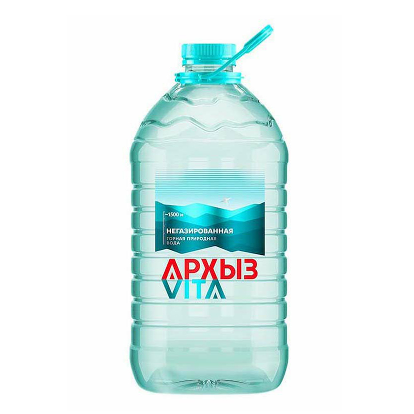 Вода питьевая минеральная Архыз негазированная 5 л 110₽