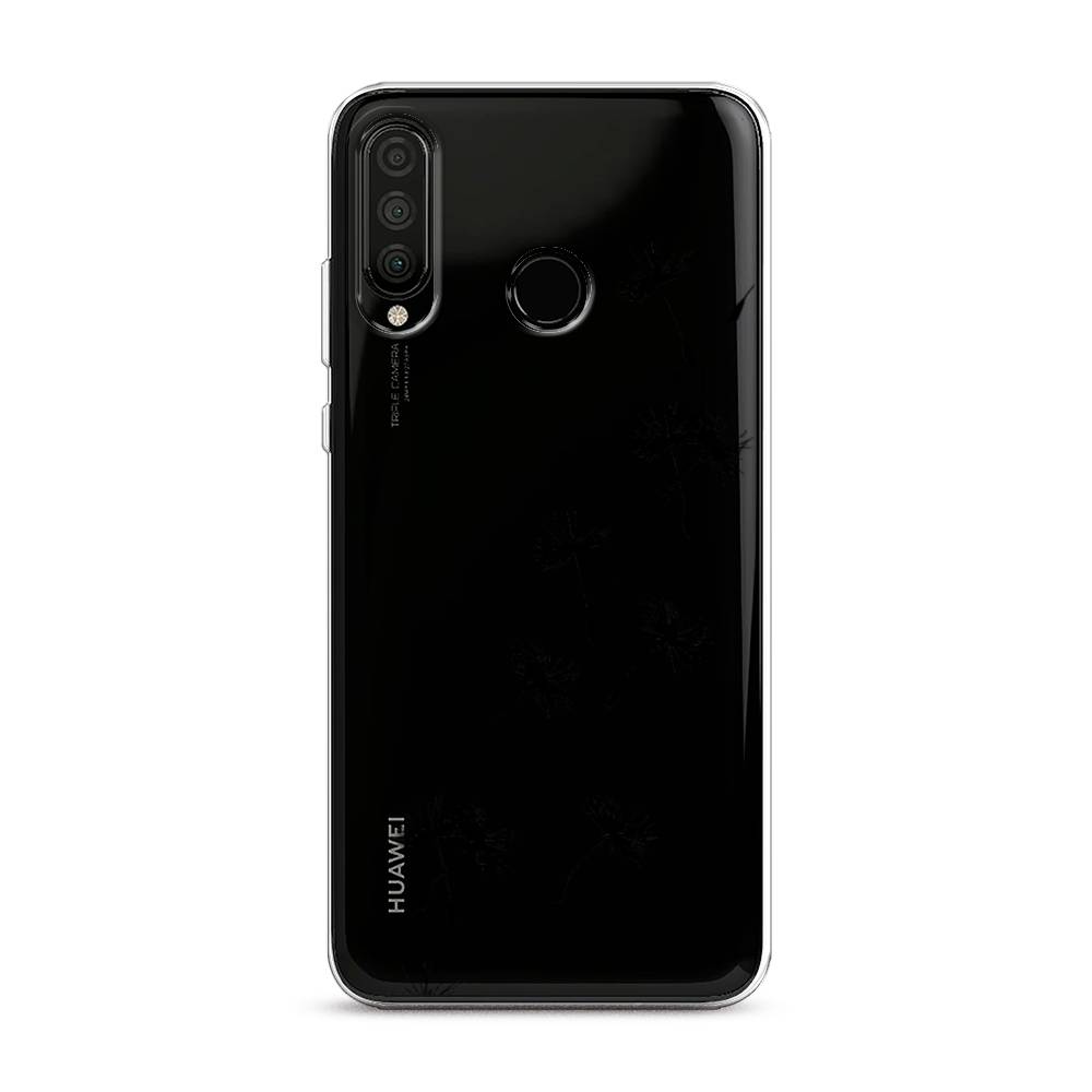 

Чехол Awog на Honor 20 Lite 2020 "Летящие одуванчики", Черный, 611250-8