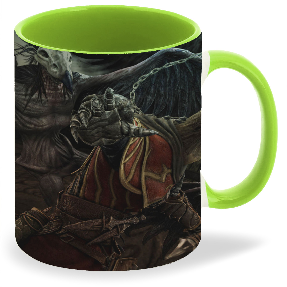 

Кружка CoolPodarok castlevania lords of shadow Демоны Черепа птиц Цепи, castlevania lords of shadow Демоны Черепа птиц Цепи