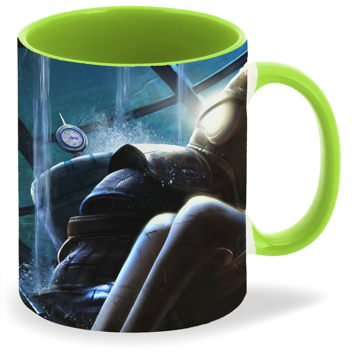 

Кружка CoolPodarok bioshock Девочка на руках, bioshock Девочка на руках