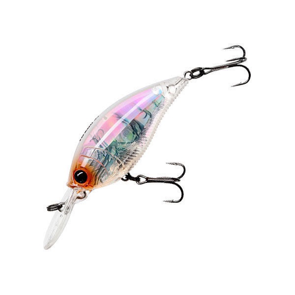 

Воблер R1318 RWCF Yo Zuri 3DR MID CRANK 70F, Прозрачный;розовый;голубой
