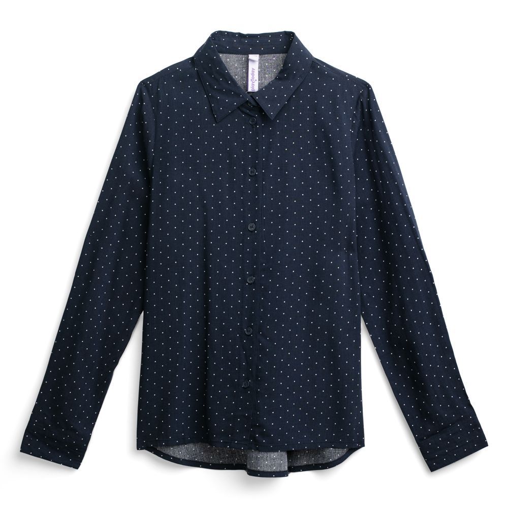 Блузка PlayToday 394437, синий, 140