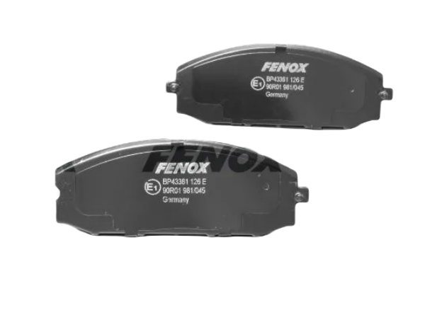 

Тормозные колодки FENOX дисковые BP43361
