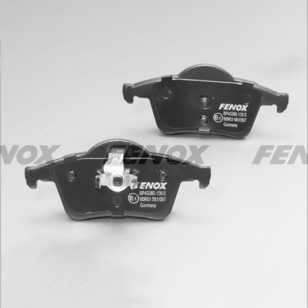 

Колодки тормозные дисковые 1 шт FENOX BP43385