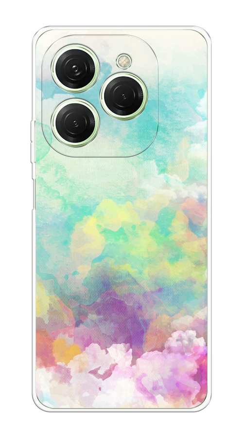 

Чехол на Tecno Spark 20 Pro "Воздушное небо", Белый;голубой;розовый;желтый, 304850-1