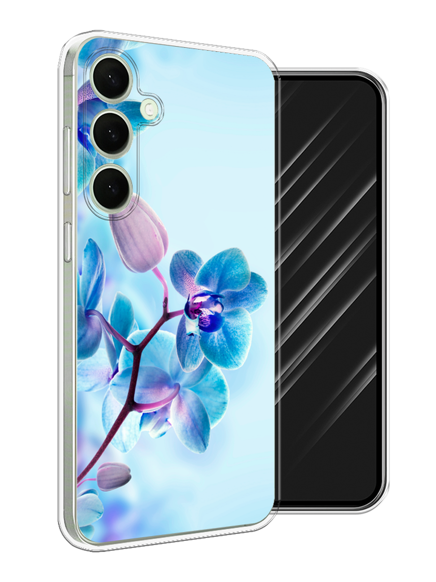 

Чехол Awog на Samsung Galaxy S25 Plus "Голубая орхидея", Голубой;синий;фиолетовый, 2110450-1