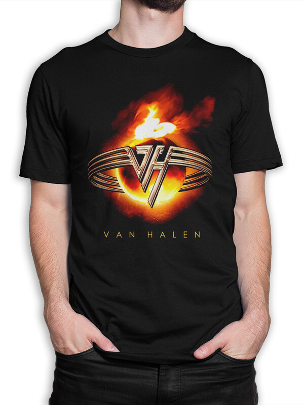 фото Футболка мужская design heroes van halen черная 2xl