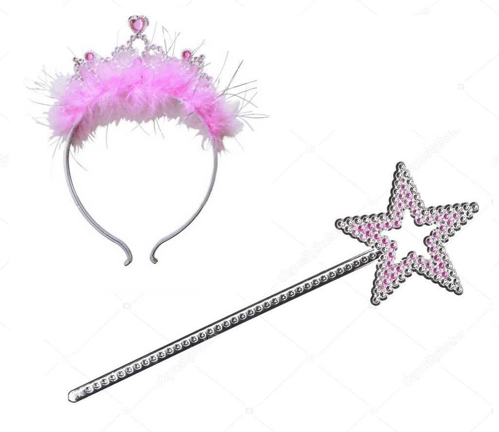 Карнавальный головной убор Веселая затея Комплект Принцесса Звезда Ободок + Палочка карнавальный комплект военного