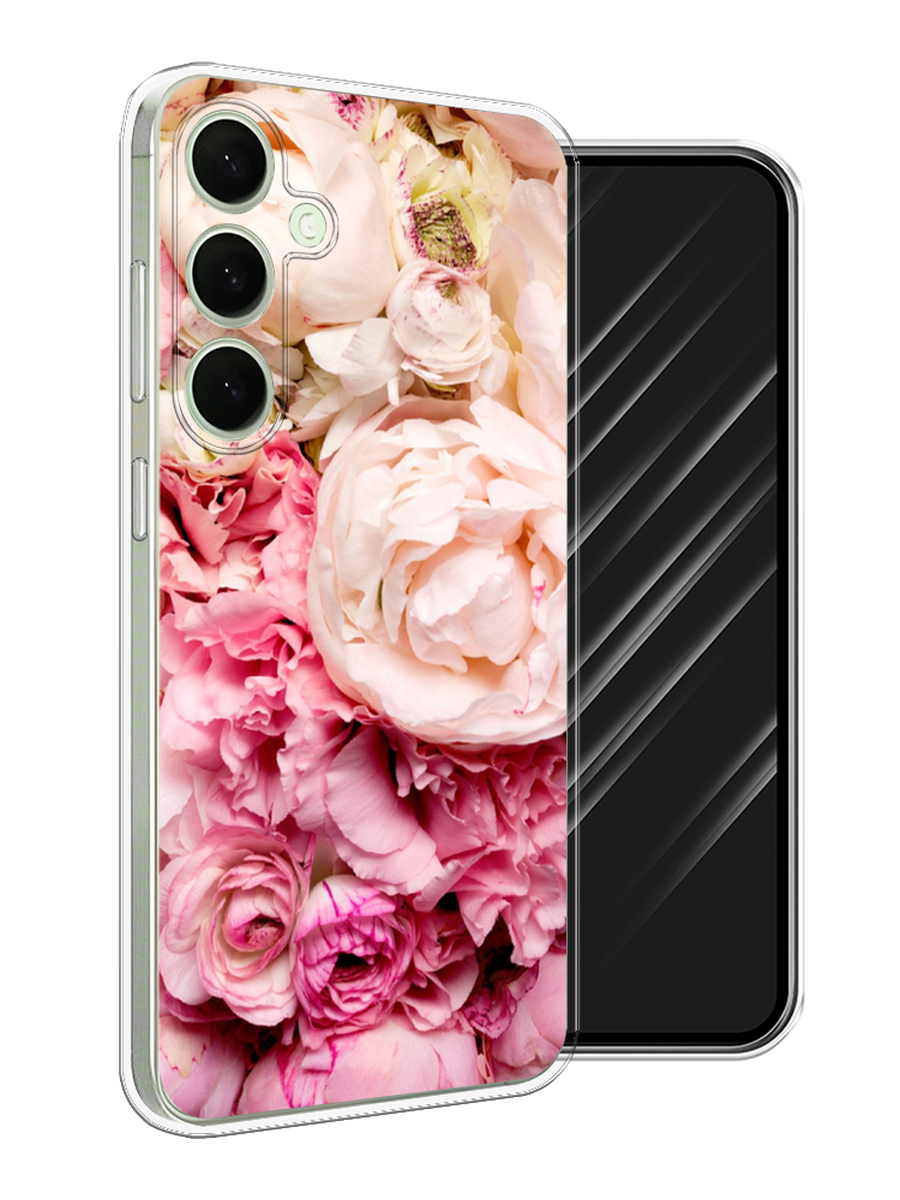 

Чехол Awog на Samsung Galaxy S25 Plus "Пионы яркие", Розовый, 2110450-1