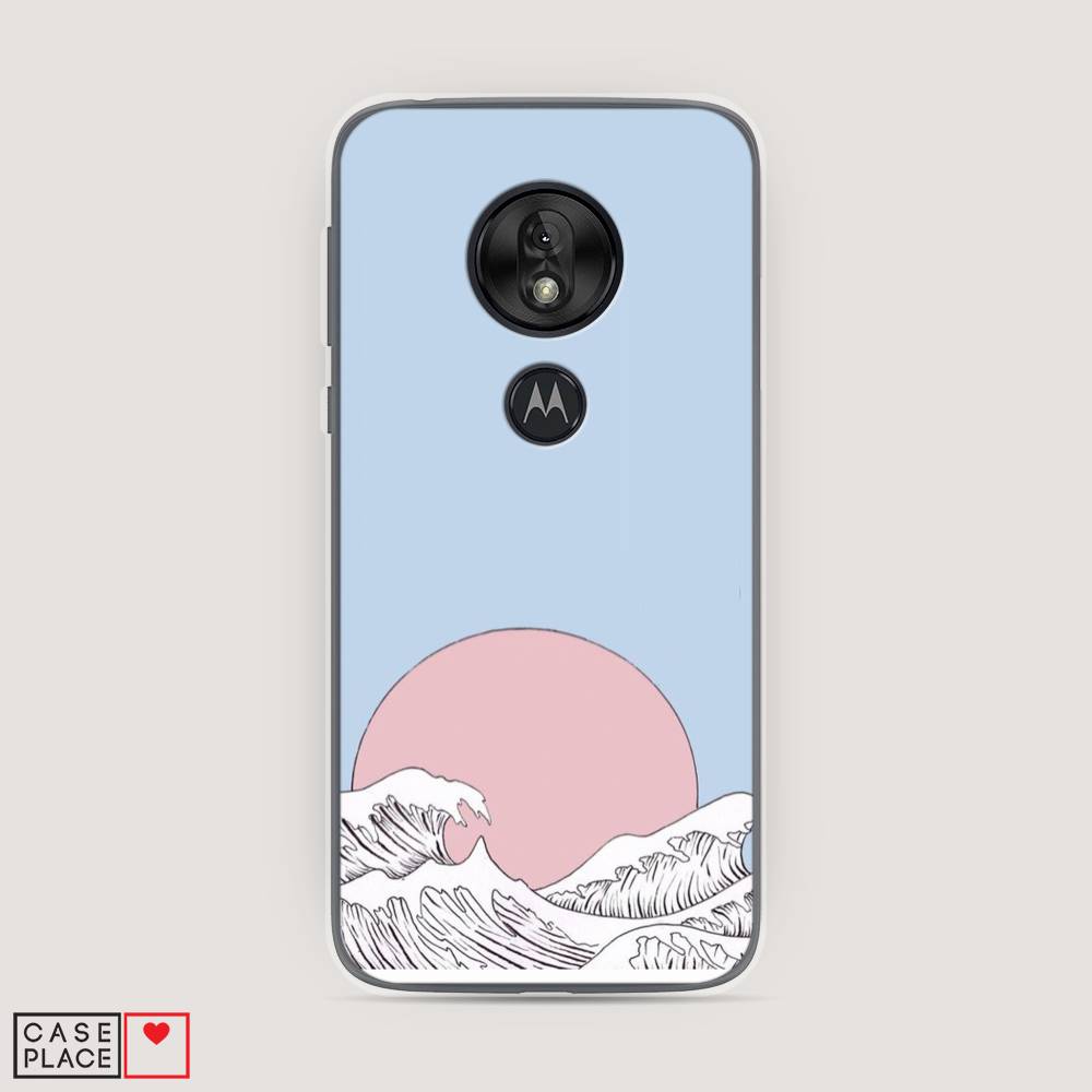 

Чехол Awog на Motorola Moto G7 Play / Моторола Мото G7 Play "Японское солнце", 241250-10