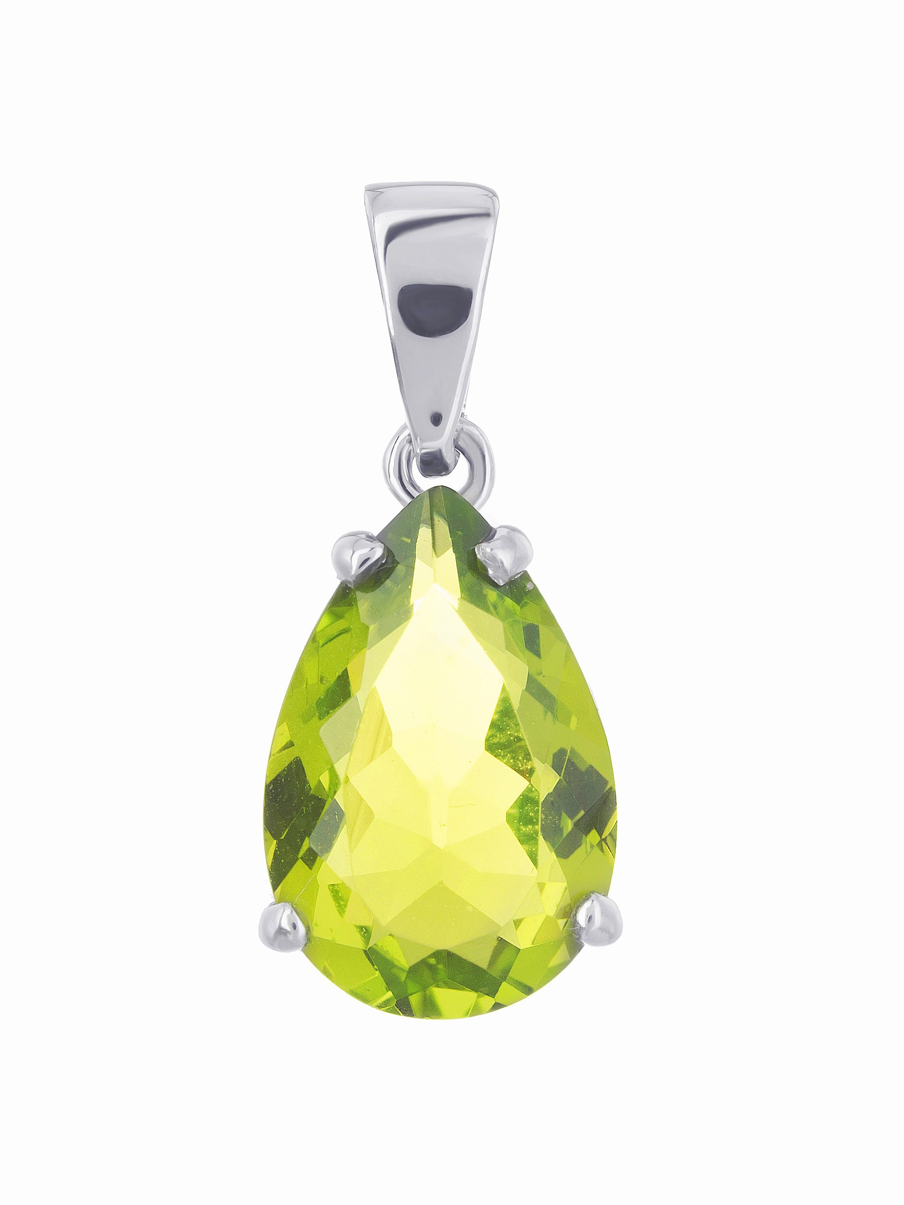 Кулон из серебра Lair P-5074-IPE, хризолит