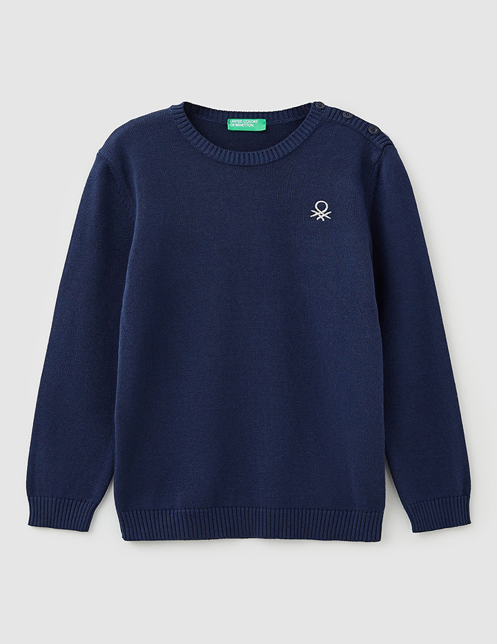 

Джемпер детский United Colors of Benetton 21A_12CDC1946_901 синий р.XXS, 21A_12CDC1946_901