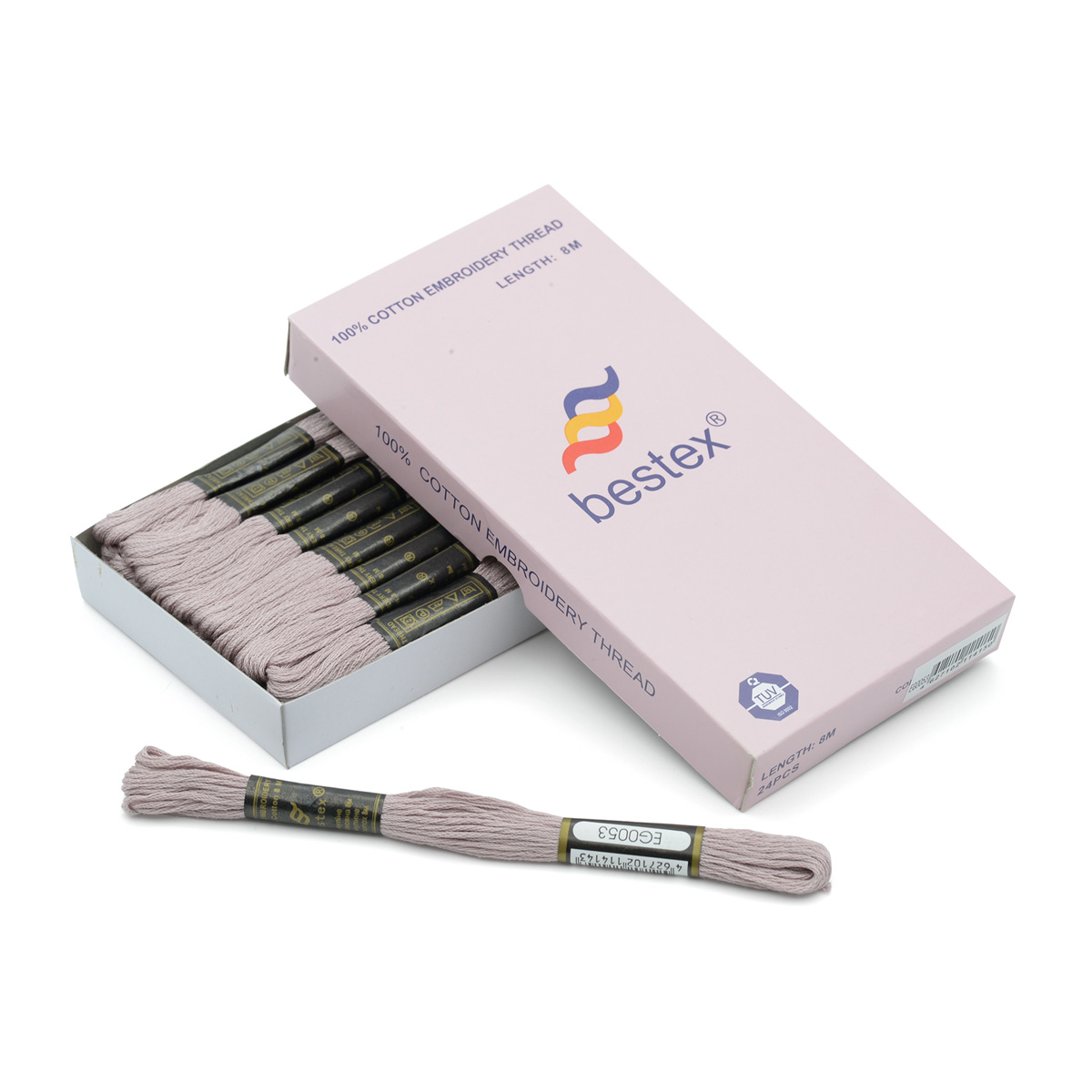 

Мулине Bestex (EG0053), 24 шт, Разноцветный, 135167
