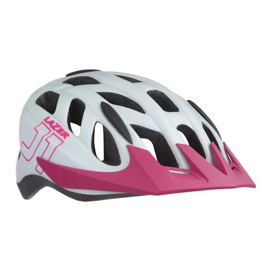 фото Детский велосипедный шлем lazer kids j1 цвет матовый белый/розовый размер u blc2197885185