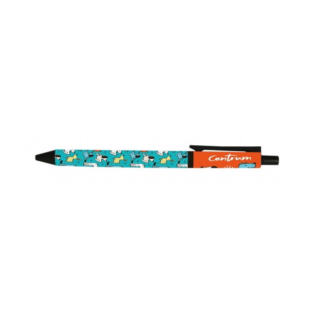 Ручка шариковая Centrum Dogs, синяя, 0,7 мм, 1 шт.