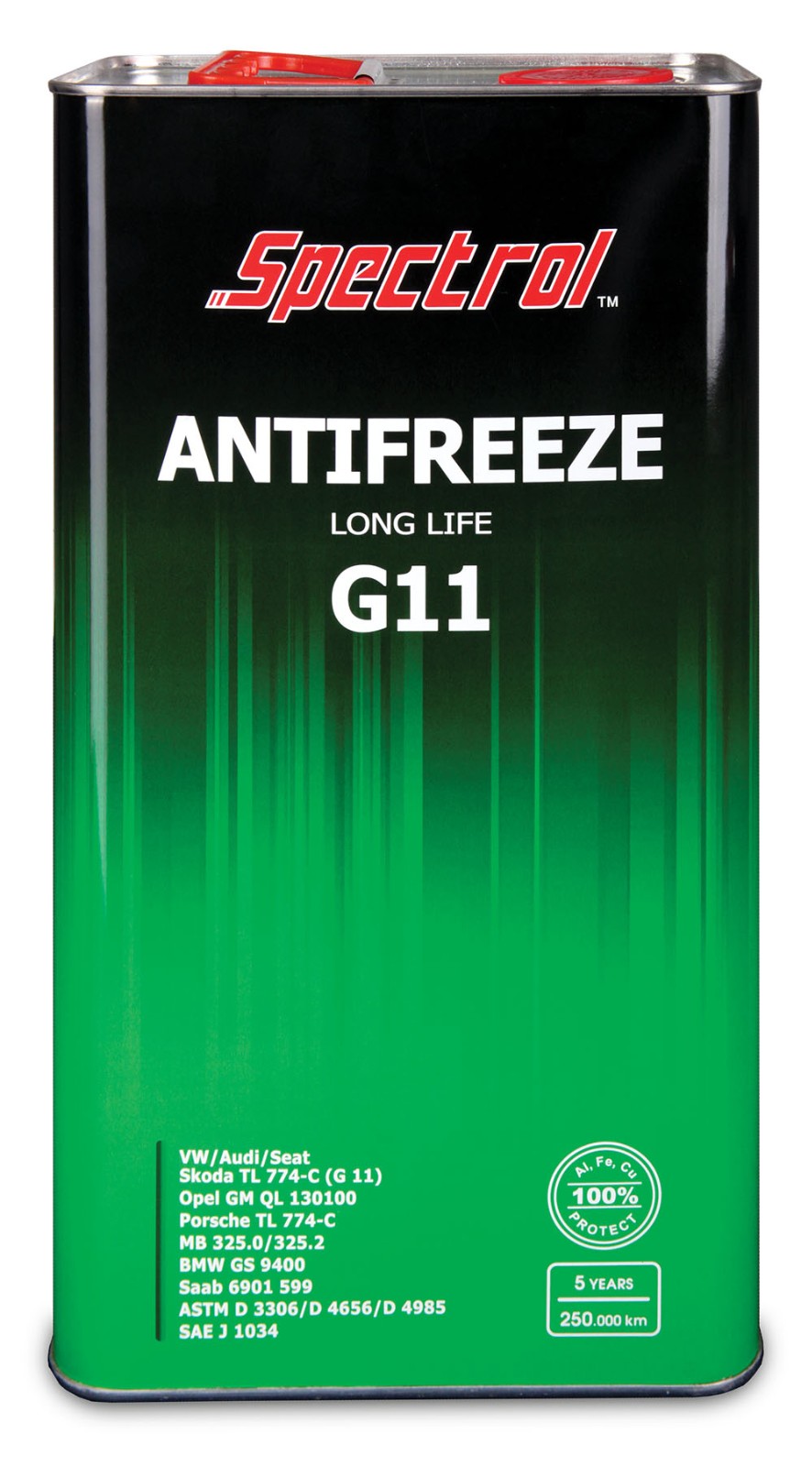 фото Антифриз spectrol antifreeze-40 long life зеленый 5кг