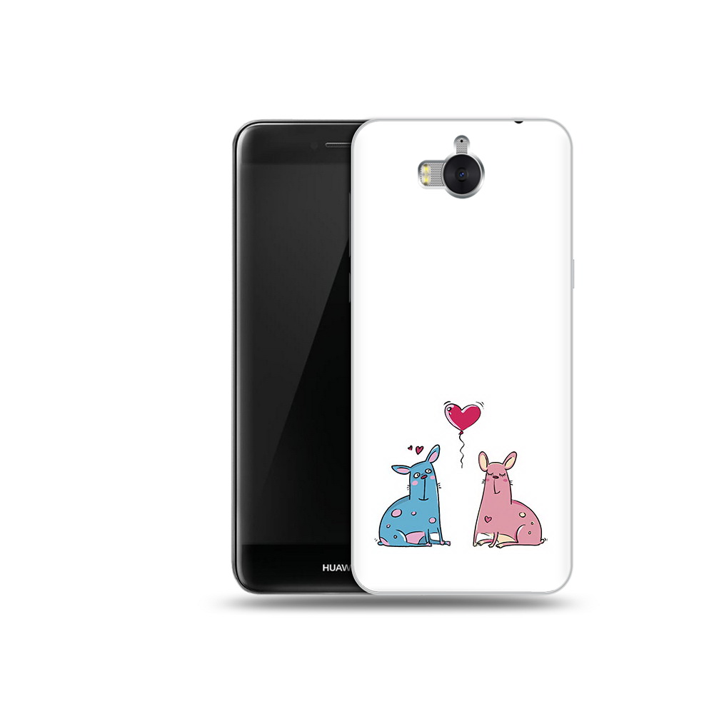 

Чехол MyPads Tocco для Huawei Y5 Лама любовь (PT91582.58.102), Прозрачный, Tocco