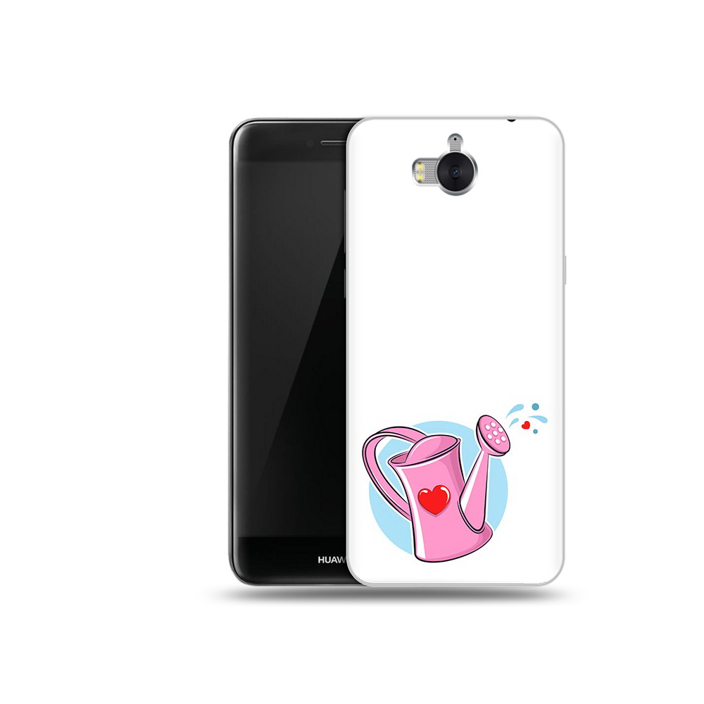 

Чехол MyPads Tocco для Huawei Y5 Лейка любви 14 февраля (PT91582.58.103), Прозрачный, Tocco