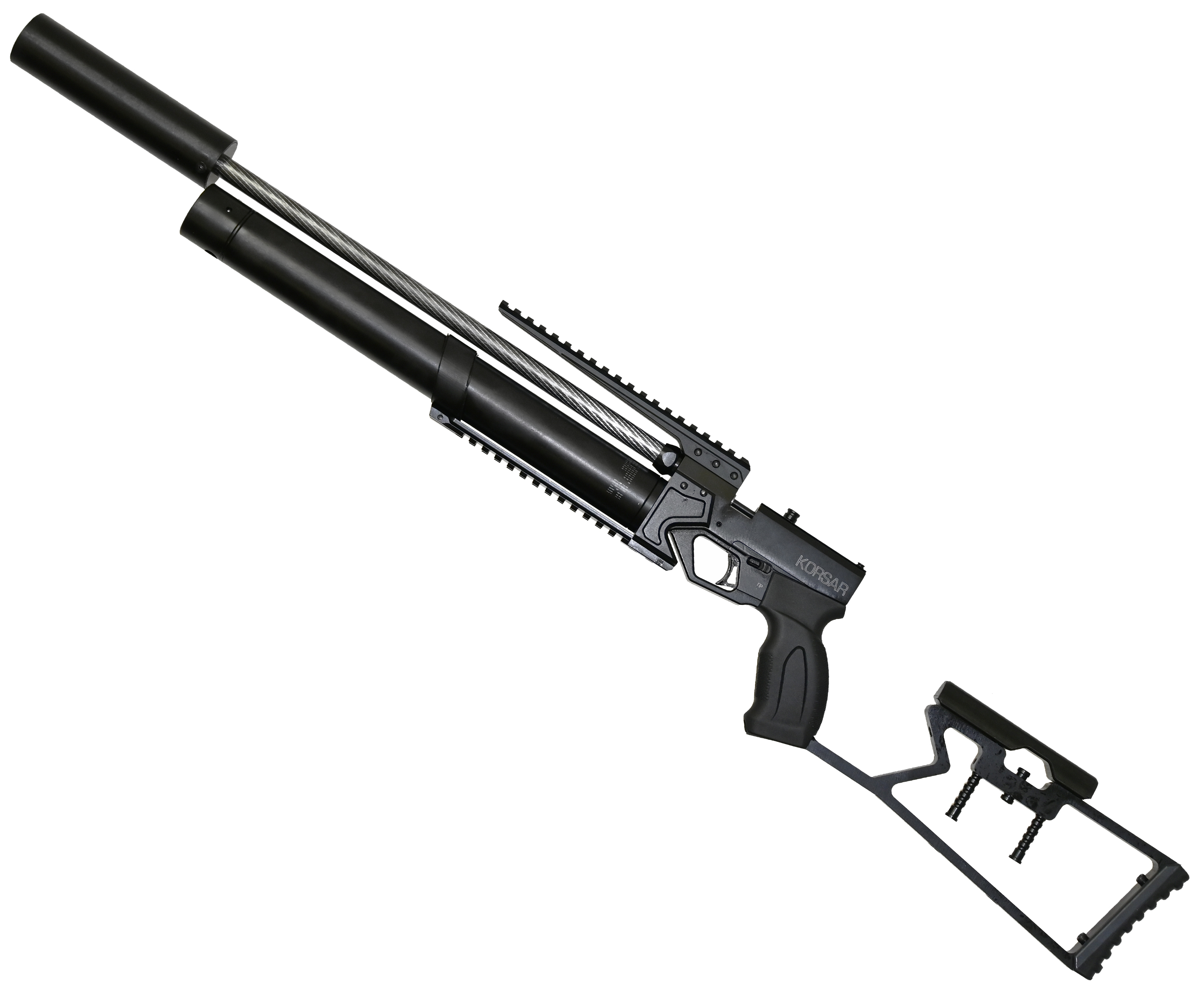 

Пневматическая винтовка KrugerGun Корсар 5.5 мм, Черный, Корсар