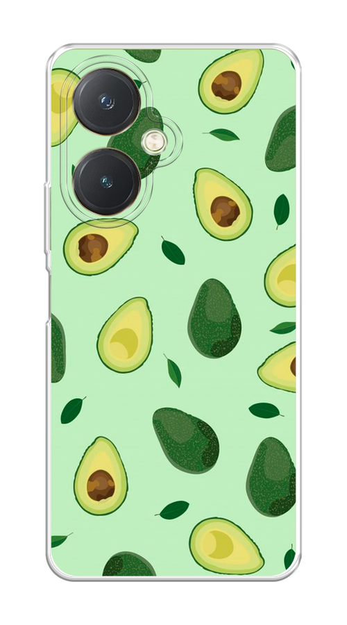 

Чехол на Vivo Y27 4G "Blue avocado", Коричневый;зеленый, 269150-1