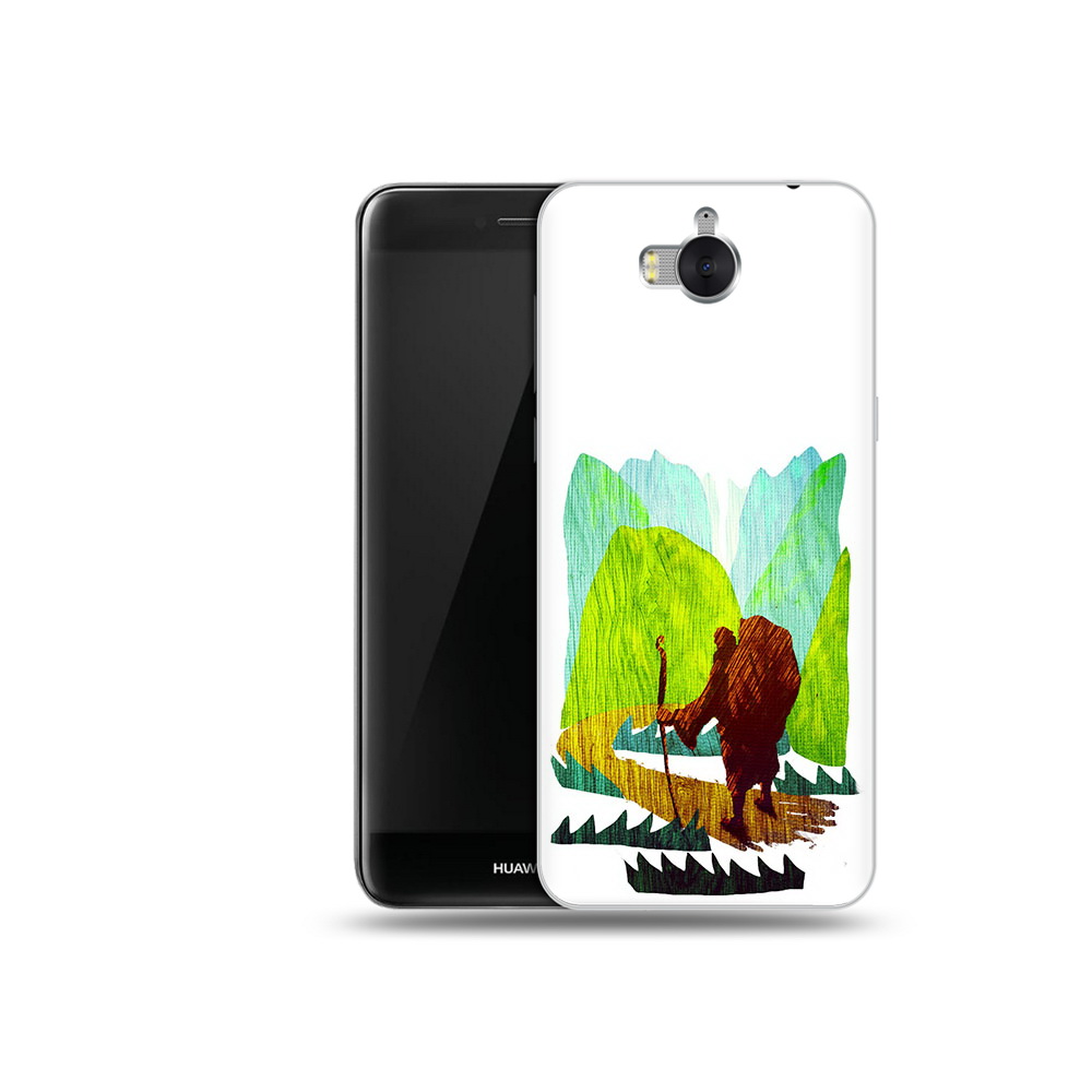 

Чехол MyPads Tocco для Huawei Y5 Лесная тропа (PT91582.58.106), Прозрачный, Tocco
